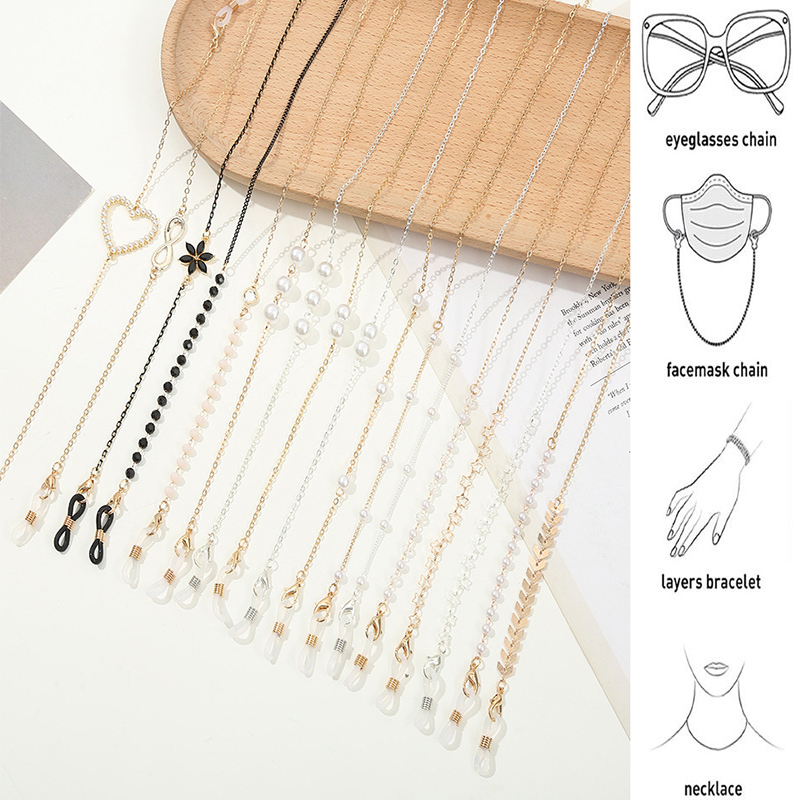 Mask Chain Holder - Kadınlar için 2022 Moda Gözlük Zinciri