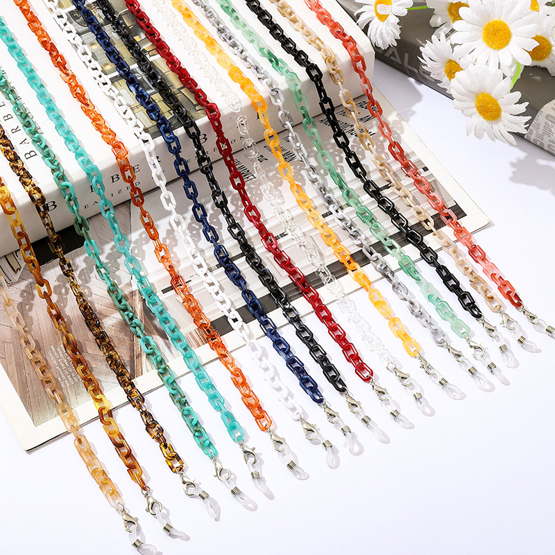Mask Chain Holder - 2021 sıcak moda kadınlar akrilik gözlük